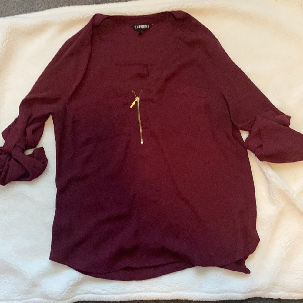 Zipper Blouse